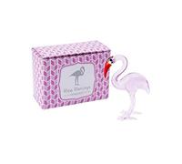 CGB Giftware | Pink Standing Flamingo Glass Collectable Decorative Ornament in Gift Box | Handmade | Pink | GB04731