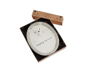 CGB Giftware | Send with Love Hedgehog Ring Dish | Gift Boxed | Jewellery Dish | Homeware | Trinket Dish | GB08185