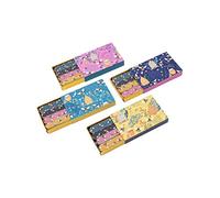 CGB Giftware | Set of 4 Assorted Bee Designed Matchbox Nail Files | Double Sided | 8 in Each Box | Beauty Gift | Handbag Accessory | Gift Box | The Beekeeper | GB03897