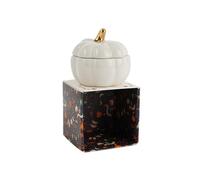 CGB Giftware | Snuggle Season White Pumpkin Ceramic Tealight In Gift Box | Halloween | Autumn | Autumn Decor | Home Decor | GB08009