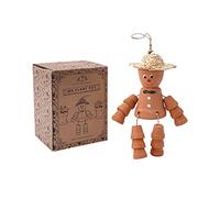 CGB Giftware | Terracotta Plant Pot Man | Garden Feature Object Feature Sitting or Hanging Ornament | The Potting Shed collection | GB06044