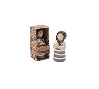 CGB Giftware | Thank you Flower Girl Figurine | Ceramic Ornament | Gift Box | Gift For Family & Friends | Love | Close At Heart Range | Ceramic Girl Figurine | GB06517