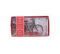CGB Giftware | The Bike Shop Silver Finish Bicycle Shape Bottle Opener | Cycling Gift | Gift Boxed | Drinking Bar Tool | GB00054