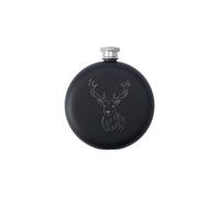 CGB Giftware | The Highlands Stag 6oz Hip Flask | in Gift Box | Countryside | Best Man Gift | Stag Do | Travel Accessory | GB07841