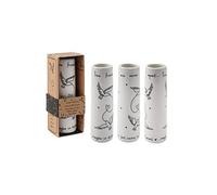 CGB Giftware | True Friends Are Never Apart Ceramic Bud Vase | Black and White | Dove Hearts | Gift Box | Gift For Home | Send With Love Range | GB06942