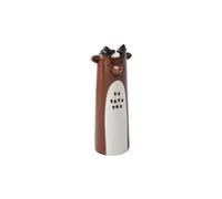 CGB Giftware | Winter Robin Reindeer Bud Vase | Festive Decoration | Christmas Decoration | Flower Vase | GB08274