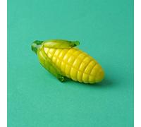 CGB Giftware's Novelty Corn on the Cob Glass Collectable Decorative Ornament 'Come Rain or Shine' Collection in Gift Box | GB05178