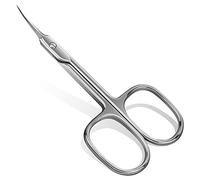 CGBE Cuticle Scissors with Curved Tip, Stainless Steel Cuticle Scissors Extra Fine, Super Sharp Small Pointed Beauty Cuticle Cutter for Trimming Cuticles, Eyebrows, Eyelashes and Dry Skin