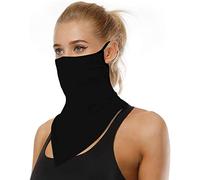 CGBOOM 1 PCS Unisex Multifunctional Bandana Ear Loops Face Mask Scarf Cycling Sun UV Protection Balaclava Neck Gaiters Dust Washable Cloth Wind Motorcycle Headwear Women Men (set-12)