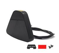 CGBWMB 12V For Truck Moto SUV LED Brake Light Dynamic Flow Pilot Stop Safety Light Warning Reverse Signal Lamp Car Rear Light(Black Shell)