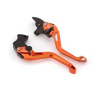 CGBWMB Brake Clutch for Kawasaki for Z1000SX for Z 1000SX Z1000 SX 2011 2012 2013 2014 2015 2016 Motorcycle Adjustable Brake Clutch Lever(3D 158mm Orange)