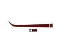 CGBWMB Car Interior Mouldings For Mazda RX8 2004 2005 2006 2007 2008 2009 2010 2011 Interior Accessories Co-Pilot Glove Box Handle Sticker Car Trim Interior(RHD Black with Red)