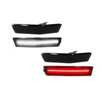 CGBWMB Rear Tail Light Assembly For Lincoln For MKX 2007-2010 Front & Rear Sidemarker Lamps/Clearance/Parking Lights 7A1Z15A201A 7A1Z15A201B Rearlight(4*White Red)