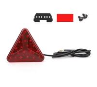 CGBWMB SUV Motorcycle 12V Led Brake Pilot Lights Rear Flash Warning Reverse Stop Safety Signal Lamps Car Rear Light(Y Red)