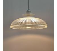 CGC Glass Bistro Adjustable Ceiling Pendant Light Lamp Shade (XL Size)