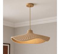 CGC Interiors Cgc Altheia Large 60Cm Hand Made Woven String Wave Easy Fit Lampshade