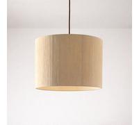 CGC Interiors Cgc Kerra Cream Fine Cotton String Large Drum Lampshade
