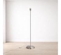 CGC Interiors Cgc Lena Brushed Nickel Straight Floor Lamp