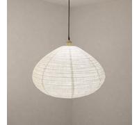 CGC Interiors Cgc Selma Linen Large Bell Shape Easy Fit Hand Made Lampshade