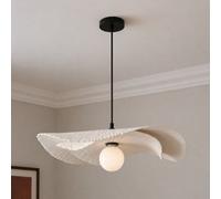 CGC Interiors Cgc Tallulah Duo Two Layer 60Cm And 45Cm Paper Wave Easy Fit Lampshade