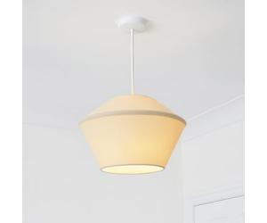 CGC Lighitng 30cm Ceiling Lampshade Indoor Pendant Table Lamp Bedside Bedroom Lounge Hallway Kitchen (Beige Spherical)