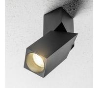 CGC Lighting Aries Black Adjustable Surface Mount Rectangular GU10 Ceiling Spotlight CGC Lighting Black