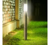 CGC Lighting 'Aster' Stainless Steel 1M Outdoor Post Light in Silver CGC Lighting Silver