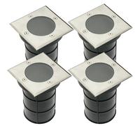 CGC Lighting Bridget - Cgc Four Square Large Stainless Steel Inground Or Decking Lights