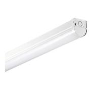 CGC Lighting Cgc 20W Twin Led Batten 2Ft 0.6M Ip20 Hinged Strip Light 2600 Lumen 4000K