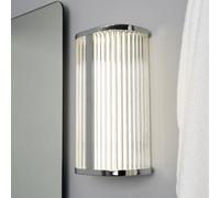 CGC Lighting Cgc Anais Chrome 8W Led Wall Light Ribbed Diffuser