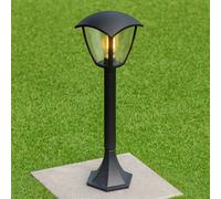 CGC Lighting Cgc Black Outdoor Large Garden Post Pathway Coach Style Light