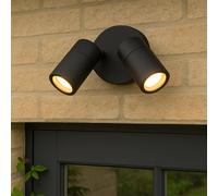 CGC Lighting Cgc Candy Black Twin Adjustable Spotlight