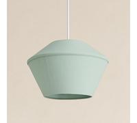 CGC Lighting Cgc Celest Pastel Green Spherical Cotton Fabric 30Cm Lampshade