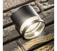 CGC Lighting Cgc Freddie Black Solar Modern Outdoor Wall Lamp
