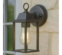 CGC Lighting CGC FREYA Bevelled Glass Antique Bronze Coach Lantern Wall Light Porch CGC Lighting Bronze