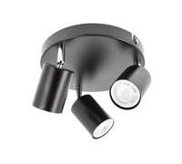 CGC Lighting Cgc Jack Black Three Head Gu10 Ceiling Spot Light