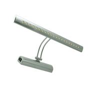 CGC Lighting Cgc Kat Led Satin Nickel Indoor Over Picture Wall Light With Switch
