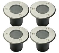 CGC Lighting Cgc Nola Four Round Small Stainless Steel Inground Or Decking Lights