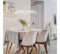 CGC Lighting Cgc Paraplu 1 Wave 60Cm White Led Ceiling Pendant Light Chandelier