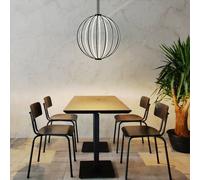 CGC Lighting Cgc Paraplu 3 Black 45Cm Globe Led Ceiling Pendant
