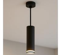 CGC Lighting Cgc Solis Black Suspended Cylinder Ceiling Light
