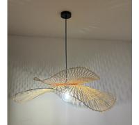 CGC Lighting Cgc Tulul Duo 80Cm & 56Cm Natural Bamboo Wave Easy Fit Lampshade