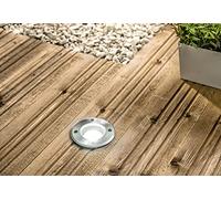 CGC Lighting Extra Large Beta Round Inground GU10 Walkover Drive Way Recessed Floor Light Adjustable Angle