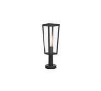 CGC Lighting 'Fir' Large Modern Black Outdoor Wall Light Lantern CGC Lighting Black