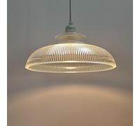 CGC Lighting Glass Bistro Adjustable Ceiling Pendant Light Lamp Shade (Shade Only)