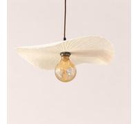 CGC Lighting Indoor Ceiling lamp Shade Curved Design Paper Easy fit Non Electrical (Tallulah Large 45cm)