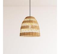 CGC Lighting Indoor Ceiling lamp Shade Hand Made Rattan Easy fit Non Electrical Hanging Kitchen Island (Rattan)