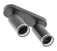 CGC Lighting Indoor Ceiling Spotlight GU10, Adjustable, LED, Wall Downlight, Surface Mount (Black 2)