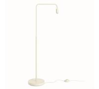 CGC Lighting Indoor Floor Lamp Cream Off White Angled Corner Standing Reading Light and Lampshade Living Room Lounge (Floor Lamp Only)