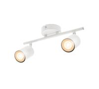 CGC Lighting 'Jack' White Double Head GU10 Twin Ceiling Spot Bar Light CGC Lighting White